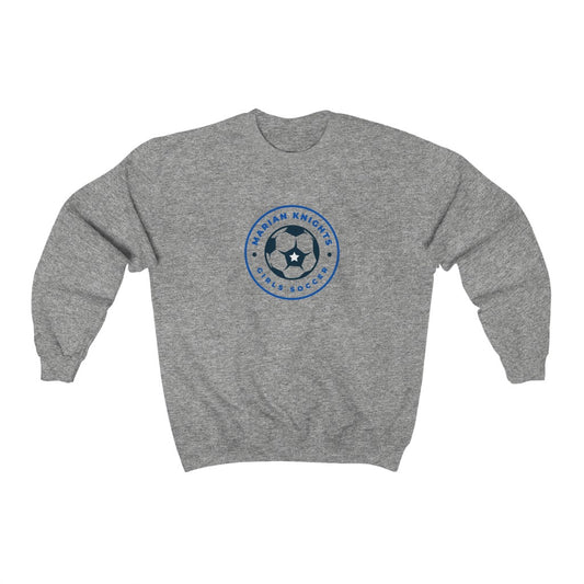 Sport Grey or Ash Marian Girls Soccer Unisex Heavy Blend™ Crewneck Sweatshirt