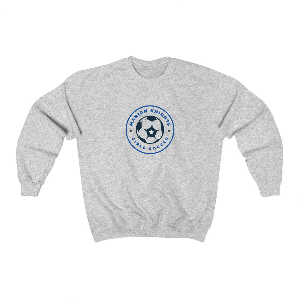 Sport Grey or Ash Marian Girls Soccer Unisex Heavy Blend™ Crewneck  Sweatshirt