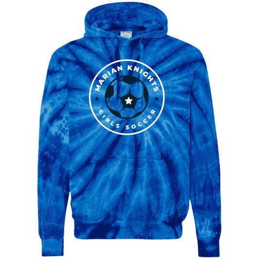 Marian Girls Soccer Unisex Tie-Dyed Pullover Hoodie
