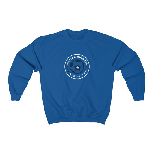 Royal Blue Marian Girls Soccer Unisex Heavy Blend™ Crewneck Sweatshirt